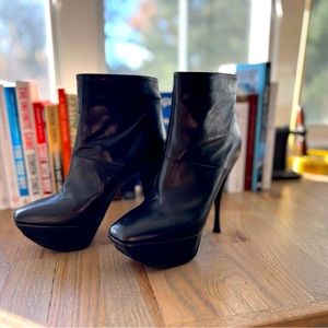 Marni Platform Square Toe Stiletto Bootie - 39.5